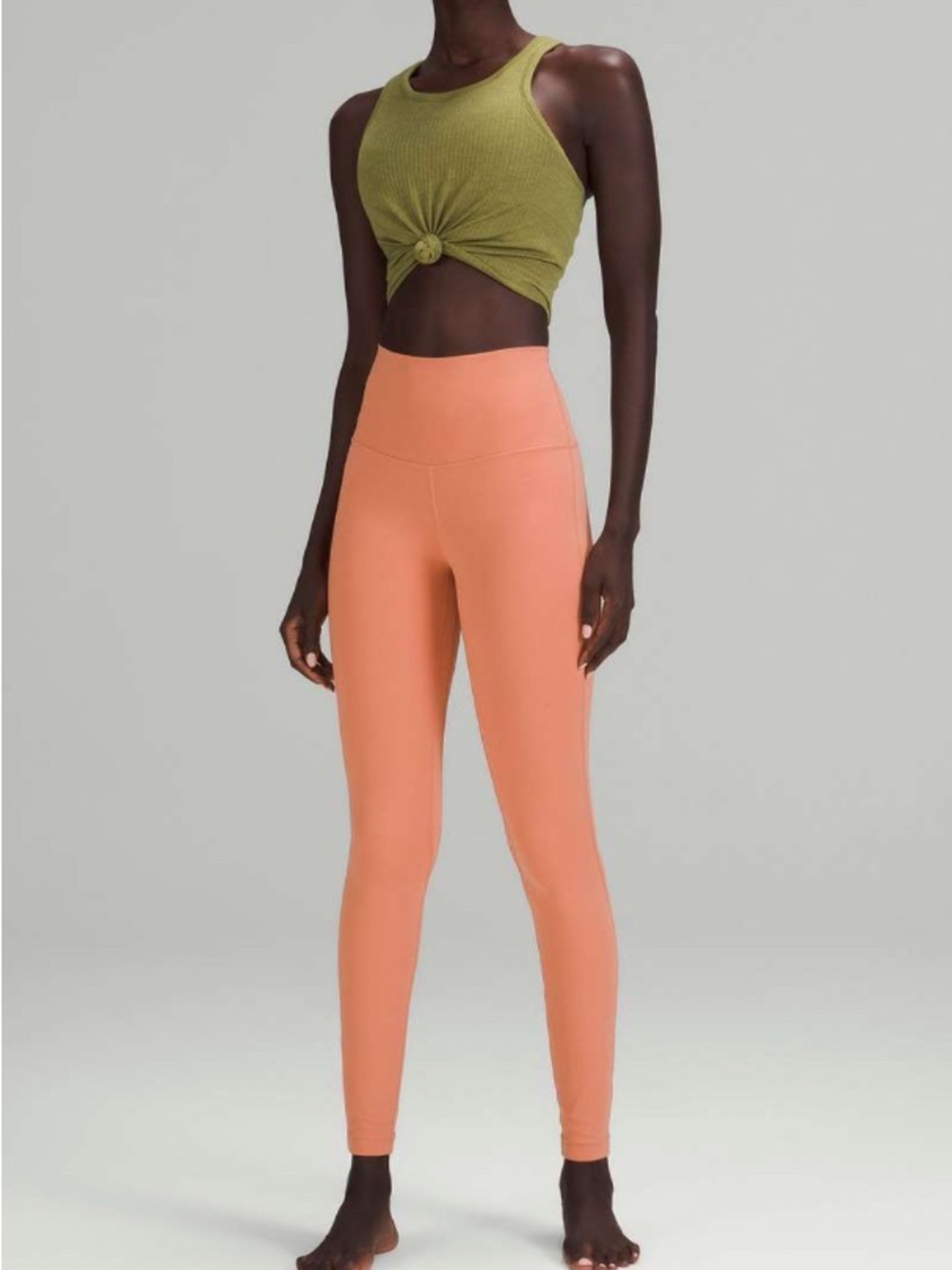 Lululemon Align High-Rise Pant 28" in 
Pink Savannah Size 8